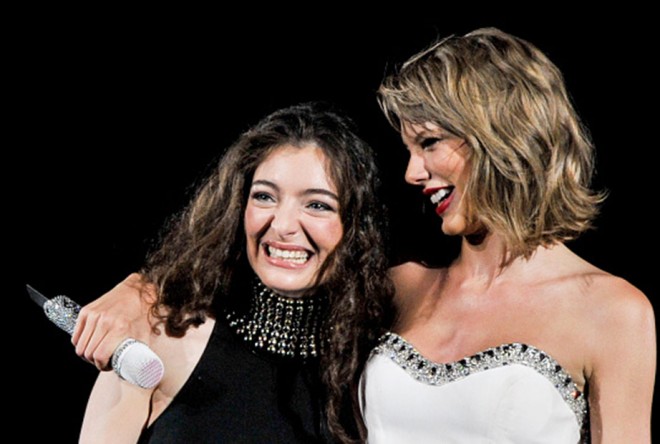 lorde-taylor-swift-show
