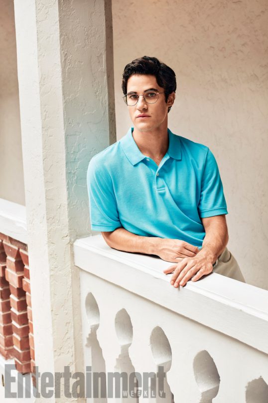 The cast of American Crime Story: The Versace Murder photographed exclusively for Entertainment Weekly on May 18th, 2017 in Miami, Florida by Alexei Hay. Darren Criss as Andrew Cunanan