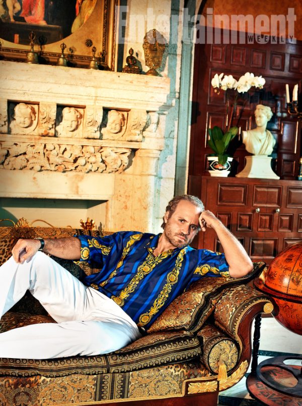 The cast of American Crime Story: The Versace Murder photographed exclusively for Entertainment Weekly on May 18th, 2017 in Miami, Florida by Alexei Hay. Edgar Ramirez as Gianni Versace