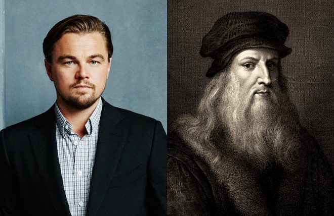 leonardo dicaprio da vinci