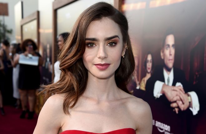 LOS ANGELES, CA - JULY 27: Actress Lily Collins arrives at the premiere of Amazon Studios' "The Last Tycoon" at the Harmony Theatre on July 27, 2017 in Los Angeles, California. (Photo by Kevin Winter/Getty Images)