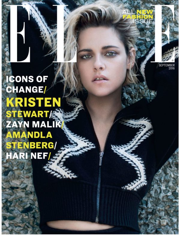 kristen stewart elle