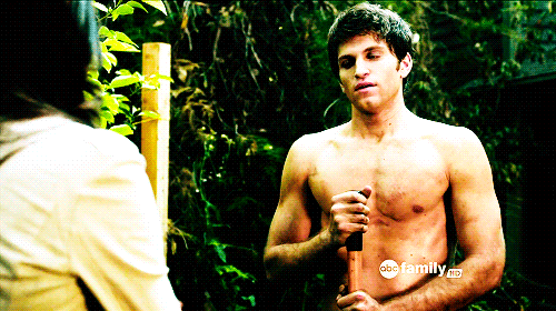 keegan-allen-shirtless-digging