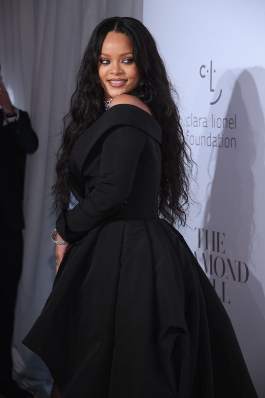 NEW YORK, NY - SEPTEMBER 14: Rihanna attends Rihanna's 3rd Annual Diamond Ball Benefitting The Clara Lionel Foundation at Cipriani Wall Street on September 14, 2017 in New York City. (Photo by Dimitrios Kambouris/Getty Images for Clara Lionel Foundation)