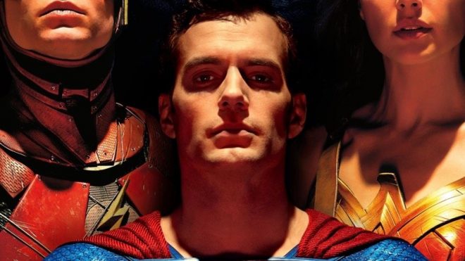 Henry Cavill em pôster (Divulgação)