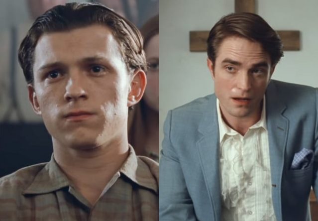 Tom Holland e Robert Pattinson em trailer (Reprodução)