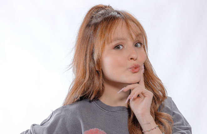 Larissa Manoela em foto para Meus Prêmios Nick (Divulgação)