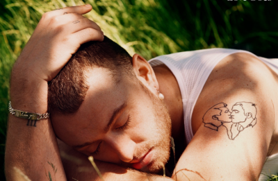 Sam Smith em capa do disco "Love Goes" (Divulgação)
