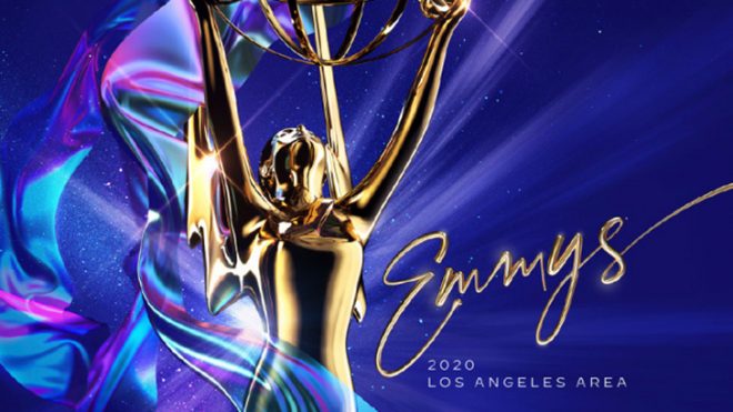 Pôster oficial do Emmy 2020 (Divulgação)
