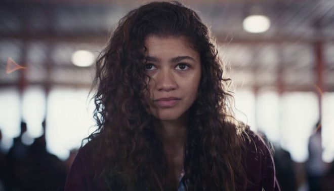 Zendaya em "Euphoria" (Reprodução)