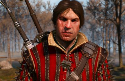 Eskel no jogo "The Witcher" (Reprodução)