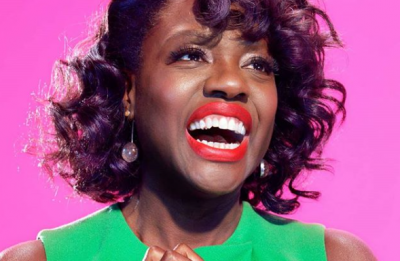 Viola Davis sorrindo lindamente (Foto: Reprodução)