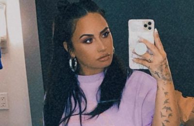 Demi Lovato em foto publicada no Instagram (Reprodução)