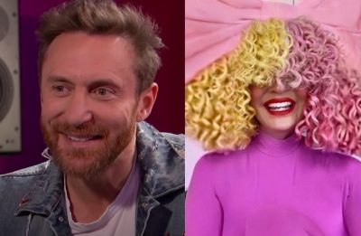David Guetta em entrevista ao Channel 4 News e Sia em entrevista à rádio SiriusXM (Reprodução)