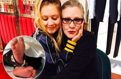 Billie Lourd e Carrie Fisher (Reprodução/Instagram)