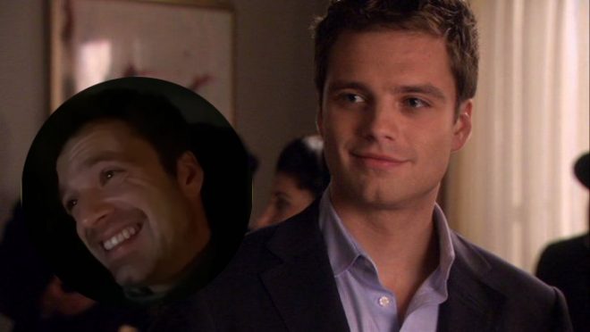 Sebastian Stan em "Gossip Girl" (Reprodução)