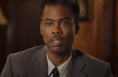 Chris Rock nos bastidores de "Fargo" (Reprodução)