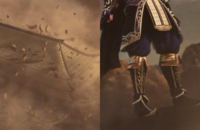 Cenas do trailer de "Dynasty Warrior 9" (Reprodução)
