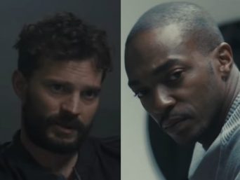 Jamie Dornan e Anthony Mackie em trailer de "Synchronic" (Reprodução)