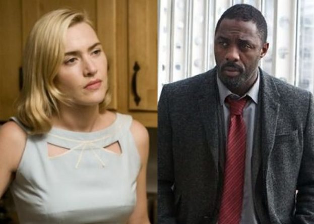 Kate Winslet em "Foi Apenas Um Sonho" e Idris Elba em "Luther" (Reprodução)