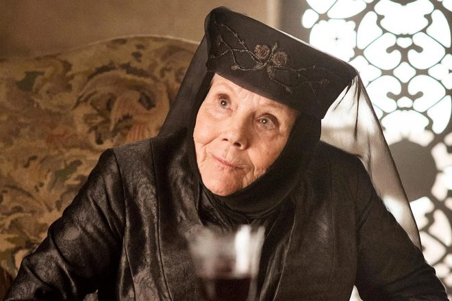 Diana Rigg como Olenna Tyrell na série "Game Of Thrones" (Reprodução)