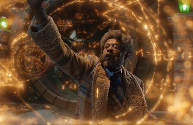 Forest Whitaker em cena do filme "Uma Invenção de Natal" (Divulgação)