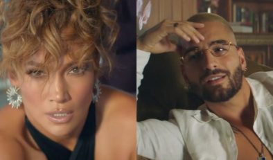 JLo e Maluma em teaser (Reprodução)