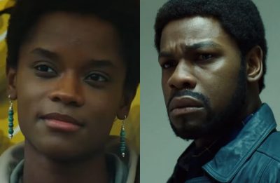 Letitia Wright e John Boyega na série "Small Axe" (Reprodução)
