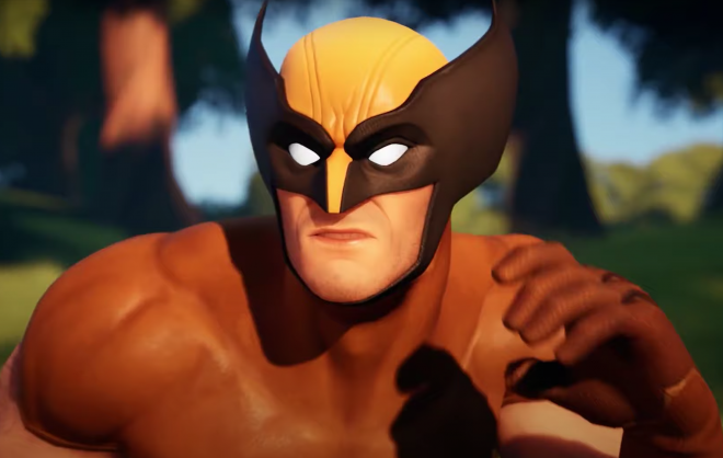 Wolverine no jogo "Fortnite" (Reprodução)