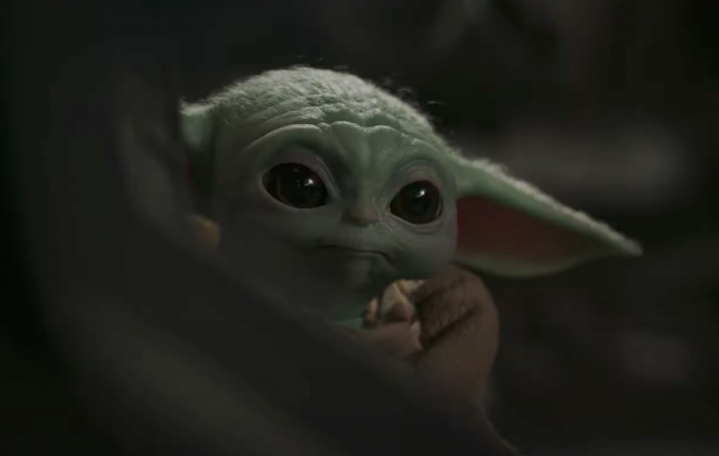 Cena do trailer de "The Mandalorian" (Reprodução)