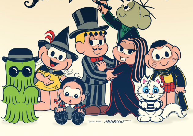 Versão Halloween de "A Turma da Mônica" (Divulgação/MSP)