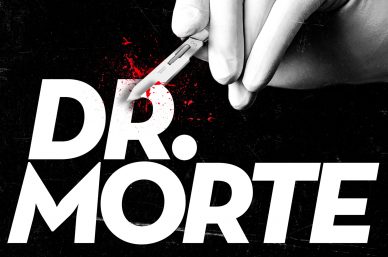 Pôster do podcast "Dr. Morte" (Divulgação)