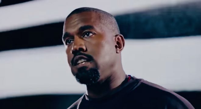 Kanye em vídeo de campanha presidencial (Reprodução)