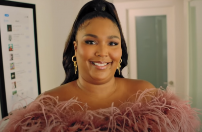 Lizzo em entrevista para a Vogue (Reprodução)