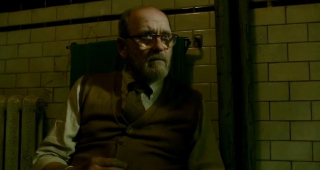 Richard Jenkins em "A Forma da Água" (Reprodução)