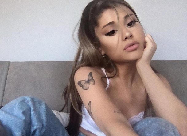 Ariana Grande em foto publicada no Instagram (Reprodução)