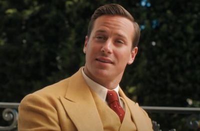 Armie Hammer no filme "Rebecca" (Reprodução)