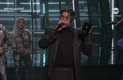 Bad Bunny no BBMAs (Reprodução)