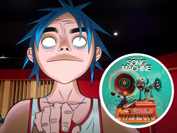Cena do clipe de "PAC-MAN", do Gorillaz (Reprodução)