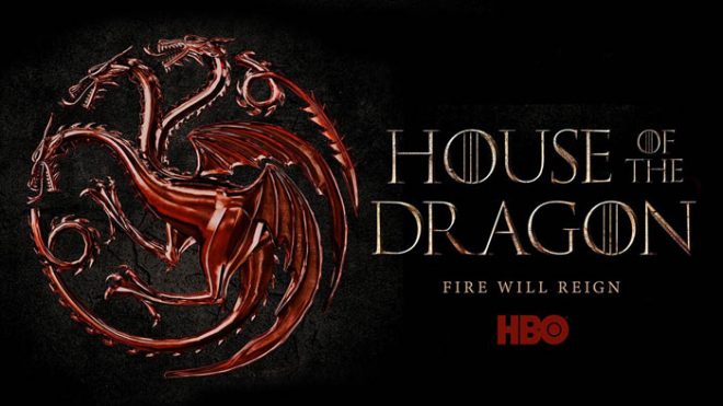 Cartaz oficial de "House of the Dragon" (Divulgação)