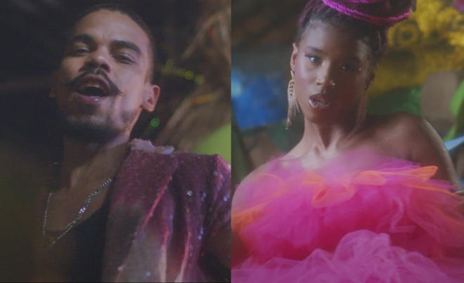 Cena do clipe "Carnaval Eterno" (Reprodução)