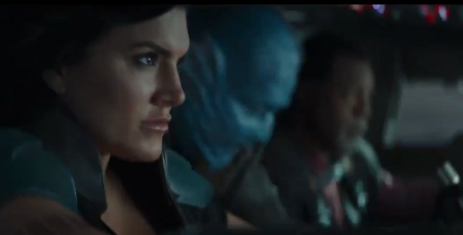 Cena do teaser de "The Mandalorian" (Reprodução)