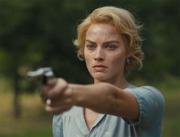 Margot Robbie em cena de "Dreamland" (Reprodução)
