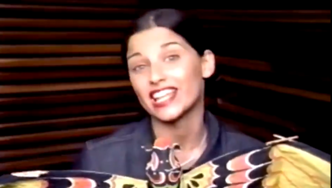 Nelly Furtado em vídeo postado no Twitter (Reprodução)