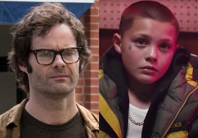 Bill Hader em "It: Capítulo Dois" e Javon “Wanna” Walton em "Euphoria" (Reprodução)