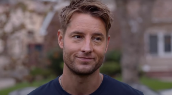 Justin Hartley em tease de "This Is Us" (Reprodução)
