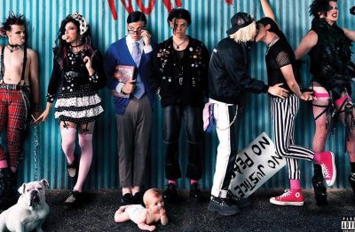 Capa do álbum "Weird", de YUNGBLUD (Divulgação)
