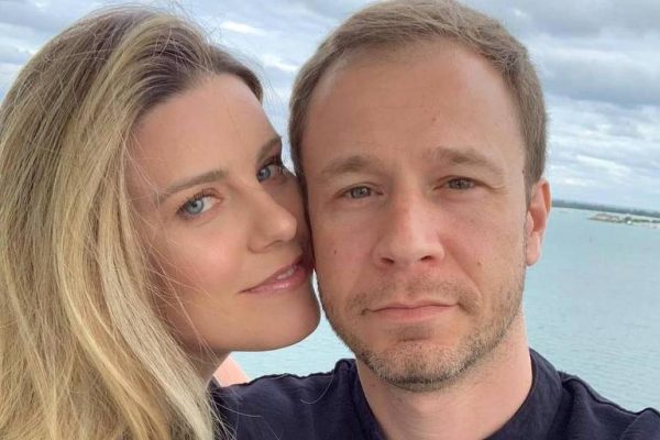 Daiana Garbin e Tiago Leifert em foto publicada no Instagram (Reprodução)