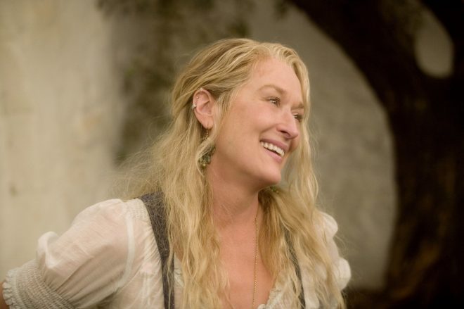 Meryl Streep em "Mamma Mia" (Reprodução)