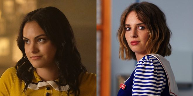 Camila Mendes em "Riverdale"/Maya Hawke em "Stranger Things" (Reprodução)